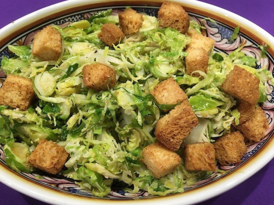 Caesar Brussels Sprouts